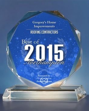 Best of Northampton 2015 award for roofing contractors